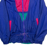 CASUAL Mens Shell Jacket Blue Nylon M