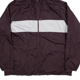 G-STAR Mesh Lined Mens Jacket Maroon Hooded 2XL