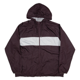 G-STAR Mesh Lined Mens Jacket Maroon Hooded 2XL