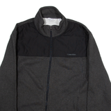 CALVIN KLEIN Mens Track Jacket Grey M