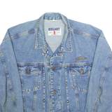BOGART Mens Denim Jacket Blue L