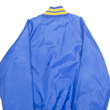 HARTWELL SPORTS Mens Varsity Jacket Blue Nylon USA M