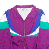 ROCK CASUAL CREEK Womens Shell Jacket Purple Nylon L