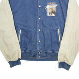 INTERNATIONAL DENIM Mens Denim Jacket Blue XL