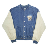 INTERNATIONAL DENIM Mens Denim Jacket Blue XL