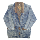 GIACCA Mens Denim Jacket Blue L