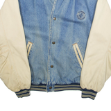 GEAR Mens Bomber Jacket Blue L