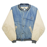 GEAR Mens Bomber Jacket Blue L