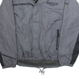 REEBOK Mens Track Jacket Grey L