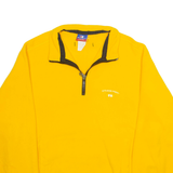 CHAMPION Mens Fleece Jacket Yellow XL