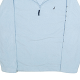 NAUTICA Mens Fleece Jacket Blue L