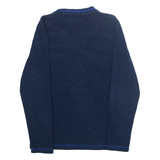 REEBOK Mens Fleece Jacket Blue M