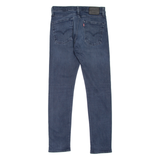 LEVI'S 510 BIG E Jeans Mens Blue Slim Skinny Stone Wash W28 L32