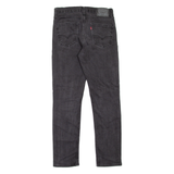LEVI'S 511 Jeans Mens Black Slim Straight W30 L32