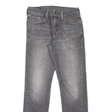 LEVI'S 511 Jeans Mens Grey Slim Straight Stone Wash W30 L32