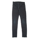 LEVI'S 510 Jeans Mens Black Slim Skinny W30 L31