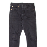 LEVI'S 501S Jeans Womens Black Skinny Straight W30 L27