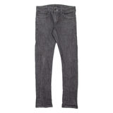 LEVI'S 511 Jeans Mens Grey Skinny Straight W30 L32