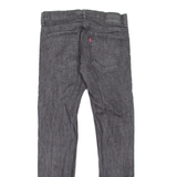LEVI'S 511 Jeans Mens Grey Skinny Straight W30 L32