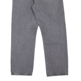 LEVI'S 501 BIG E Jeans Womens Grey Regular Straight Stone Wash W32 L30