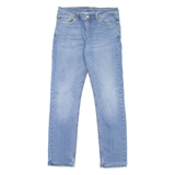 LEVI'S 511 Jeans Mens Blue Slim Straight Stone Wash W29 L31
