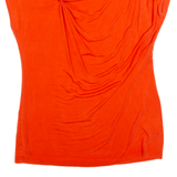 TED BAKER Womens Top Red V-Neck S