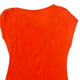 TED BAKER Womens Top Red V-Neck S