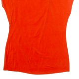 TED BAKER Womens Top Red V-Neck S