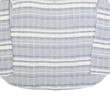 MONSOON Womens Printed Top Blue Long Sleeve Striped UK 14