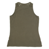 SUPERDRY Womens Vest Green Sleeveless S