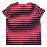 LAURA ASHLEY Womens Top Pink Striped UK 12