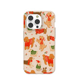 Seashell Jolly Doggos iPhone 14 Pro Case