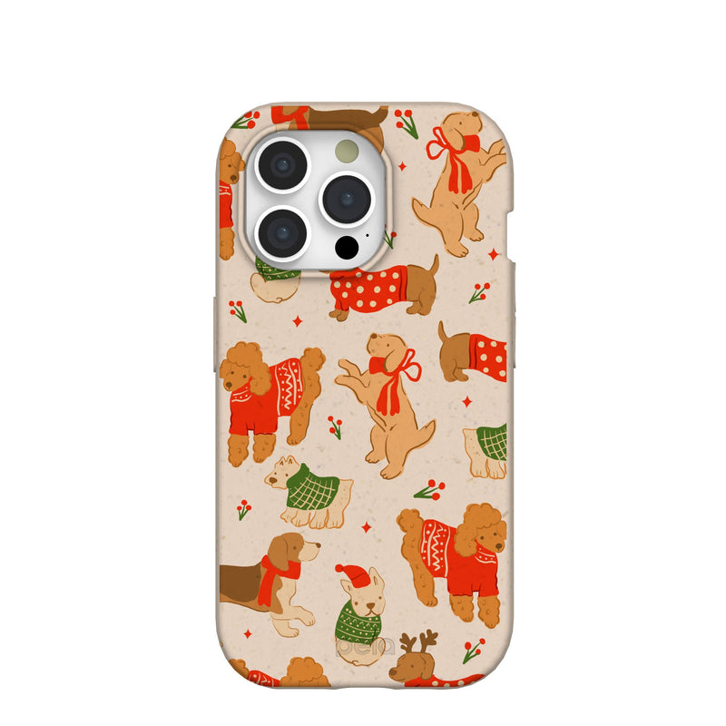 Seashell Jolly Doggos iPhone 15 Pro Case