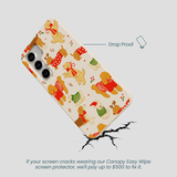 Seashell Jolly Doggos Samsung Galaxy S25 Case