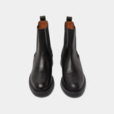 Boots Agen Cuir Noir