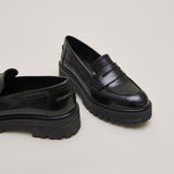 Mocassins Alfi Cuir Noir