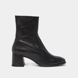 Boots Argentat Cuir Noir