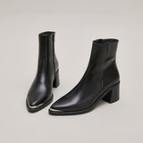 Boots Delo Cuir Noir