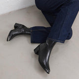 Boots Delo Cuir Noir