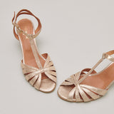 Escarpins Doliate Velours Lami Platine