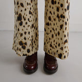 Mocassins Mirna Cuir Souple Marron