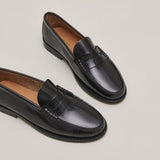 609- Odelya Cuir Glace Noir