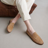 Mocassins Thelma Velours Camel