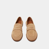 Mocassins Thelma Velours Camel