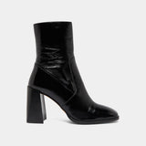 088- Vidal Cuir Brillant Noir