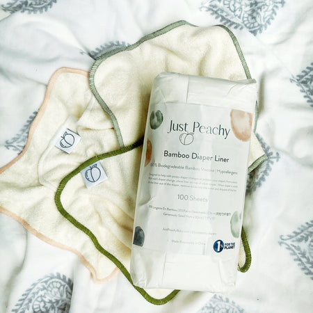 Bamboo Biodegradable Liners 100 Sheets