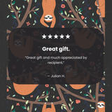 Black Jungle Sloths iPhone 13 Pro Case