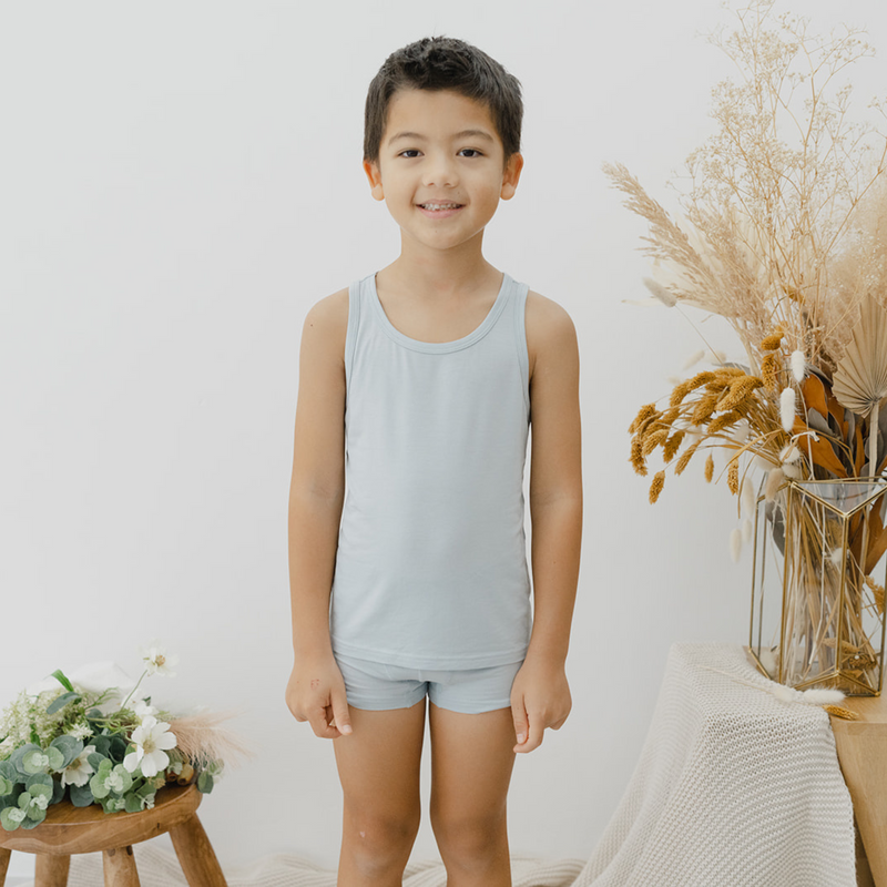 Kids' TENCEL™ Micro Modal Tank Tops - Set of 2 | Cloth Diapers | Just Peachy