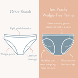 Girls' Wedgie-Free Panty Briefs - Set of 3