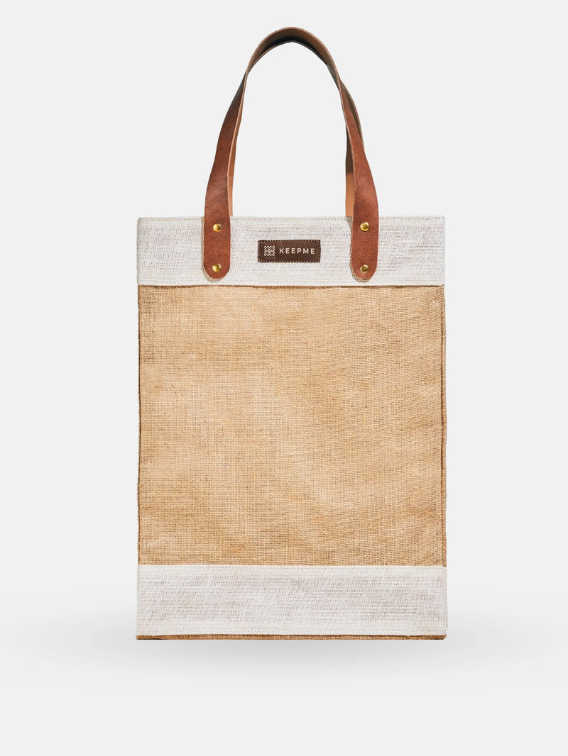 Jute Tall Tote